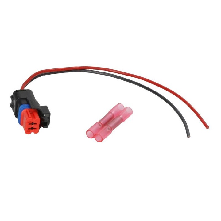 Комплект за ремонт на кабели, 2 пина, 200 mm съвместим с Citroen Berlingo, Berlingo Multispace, Berlingo/миниван, C15/миниван, C2, C3 I, C3 Picasso, C3 Pluriel, C4, C4 Aircross