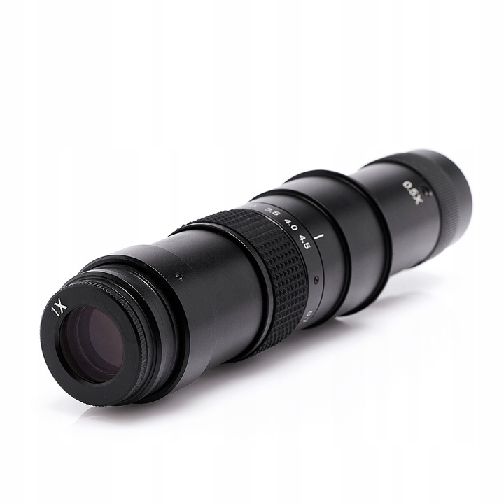 Обектив за цифров микроскоп, TECHREBAL, стъкло, 360x, черен