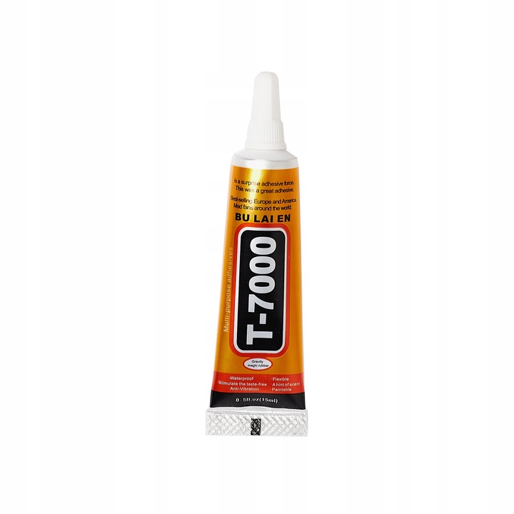 Ragasztó, T-7000, 15ml, vízálló, rugalmas