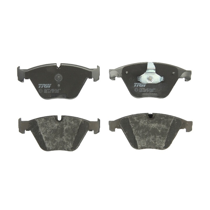 TRW első fékbetét készlet, Bmw 5 F10, 5 F11, 5 Gran Turismo F07, 6 F12, 6 F13, 6 Gran Coupe F06, 7 F01, F02, F03, F04 kompatibilis