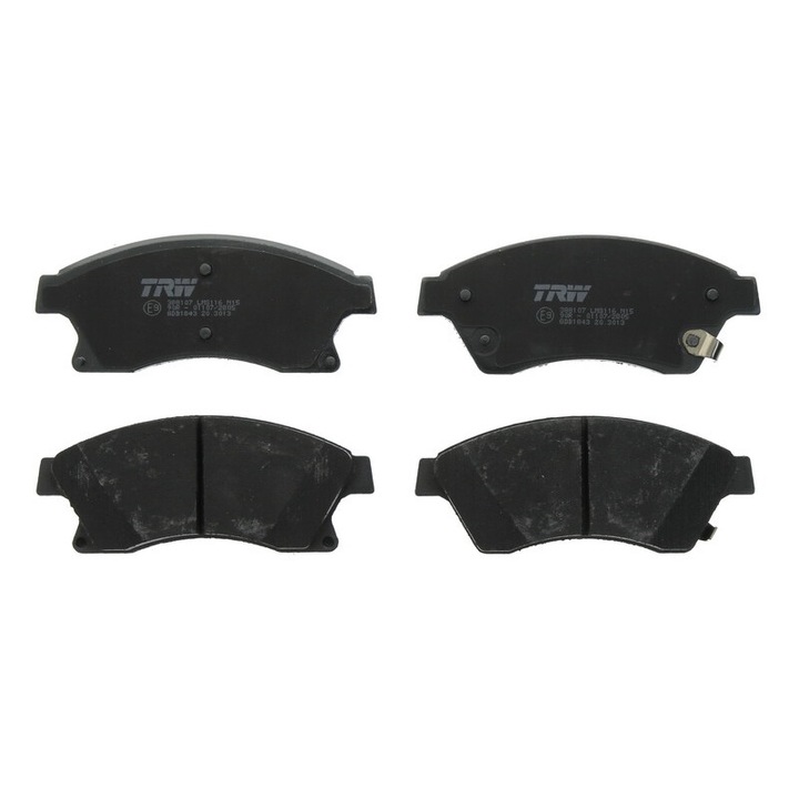 Комплект предни спирачни накладки TRW съвместими с Chevrolet Aveo, Cruze