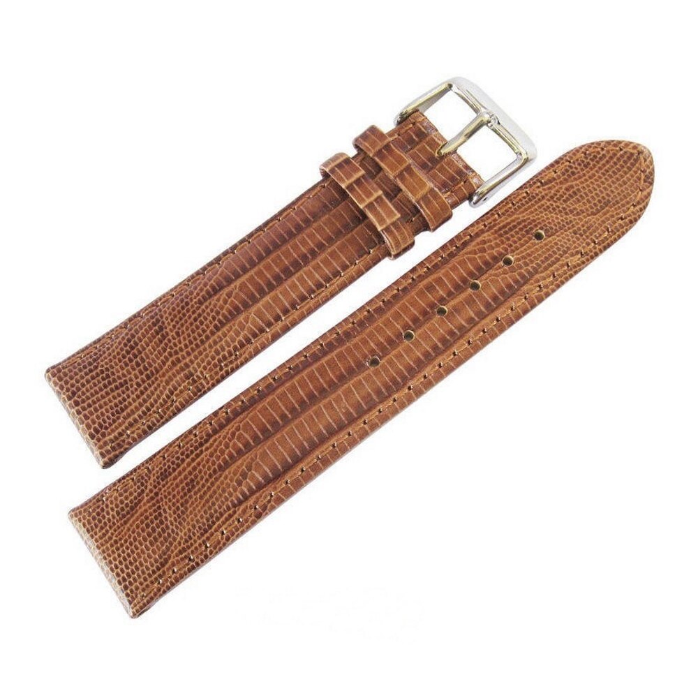 Curea de ceas Di-Modell Topas 1160-11182, 18mm, Maro auriu, catarama argintie