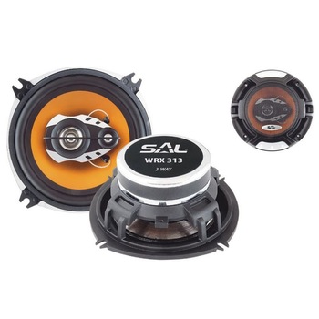 Set 2 difuzoare auto pe trei cai, 180 W, 130 mm, 4 ohmi, Sal Set 2 difuzoare auto pe trei cai, 180 W, 130 mm, 4 ohmi, Sal