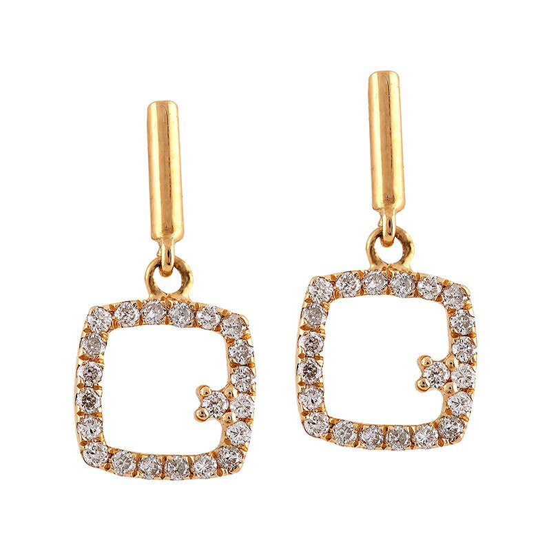 Cercei Deruvo Aur 18k Diamante ER15741B-Y8DI