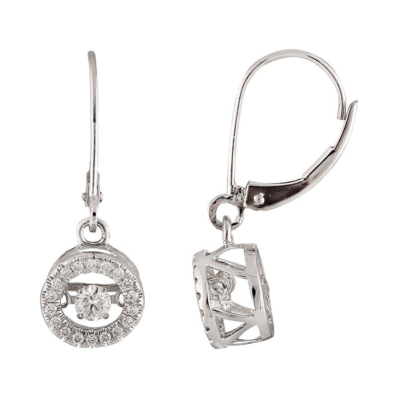 Cercei Blanco's Aur 18k Diamante EF10252-W