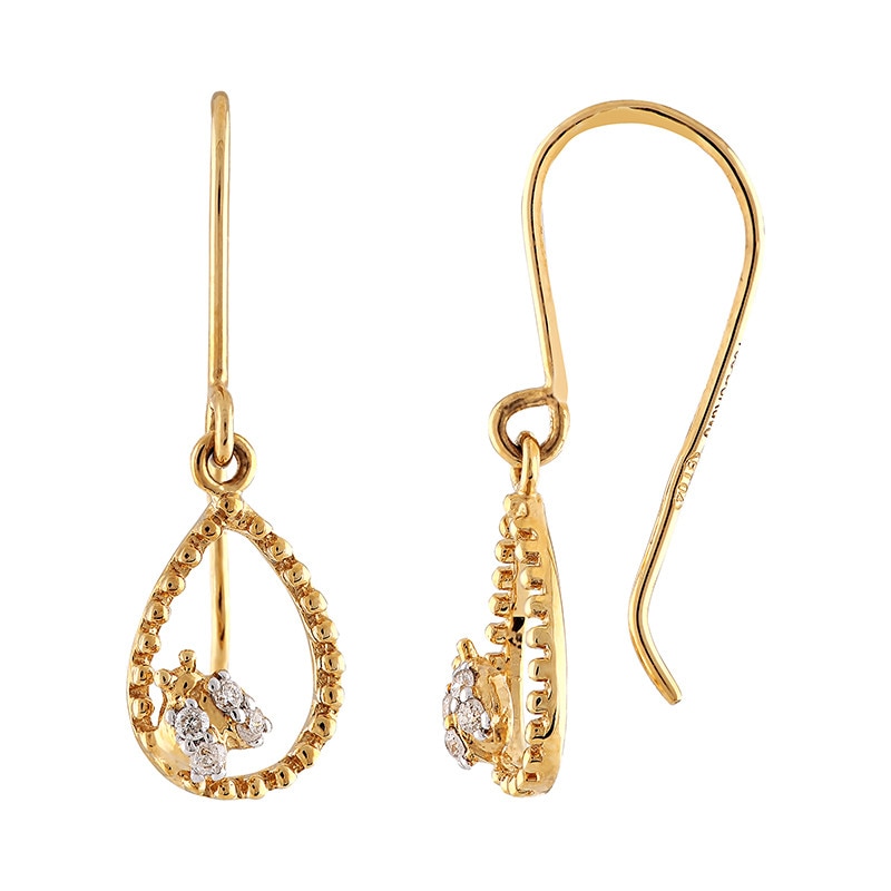 Cercei Deruvo Aur 18k Diamante ER16358-Y8DI