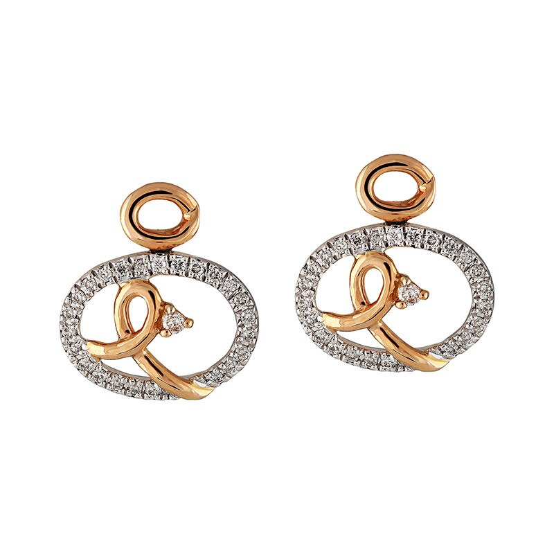 Cercei Blanco's Aur 18k Diamante E24853D-WR