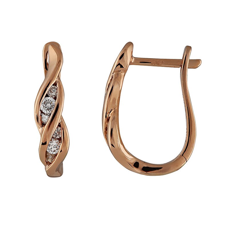 Cercei Blanco's Aur 18k Diamante E31234R-R