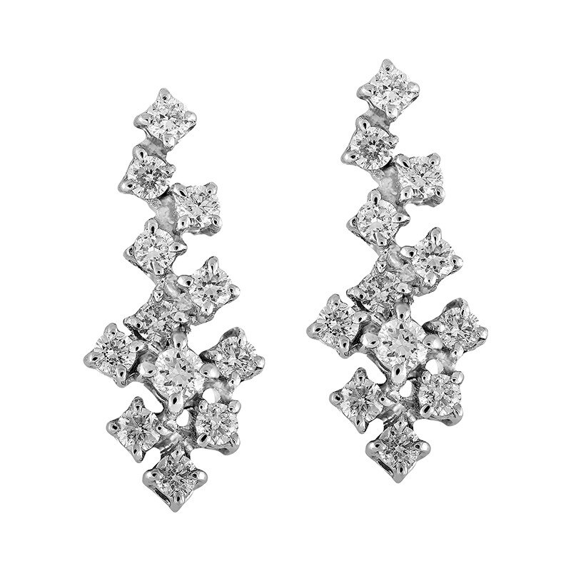 Cercei Aur 18k Diamante Bibigi ORS8484B-01