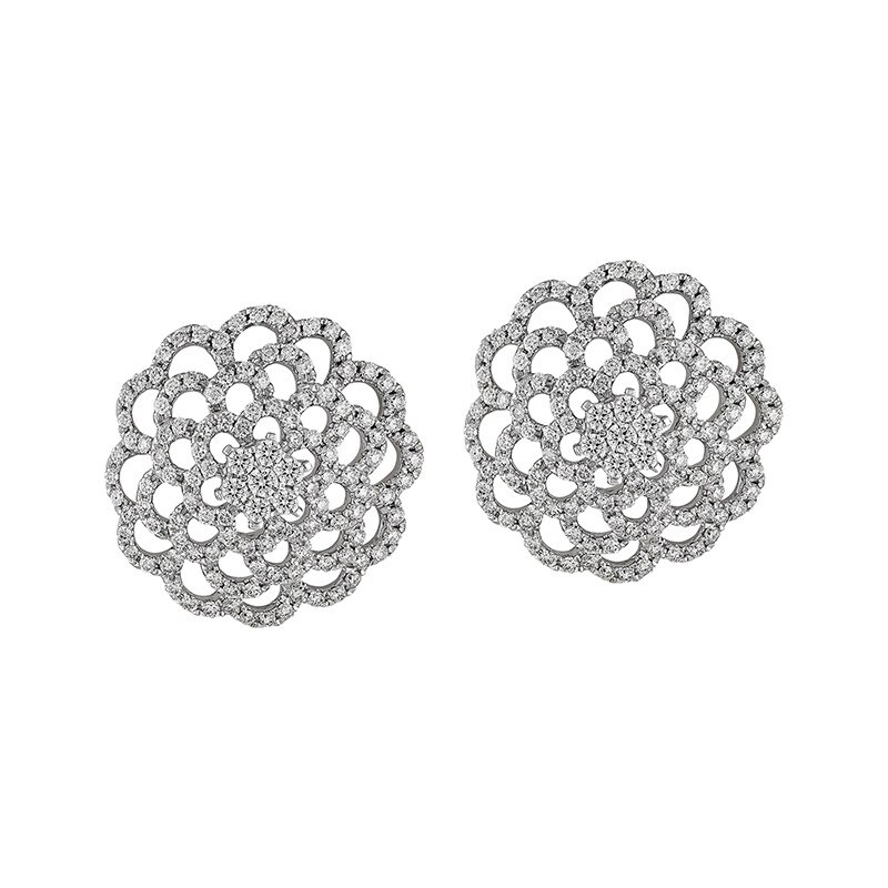 Cercei Blanco's Aur 18k Diamante E27128C