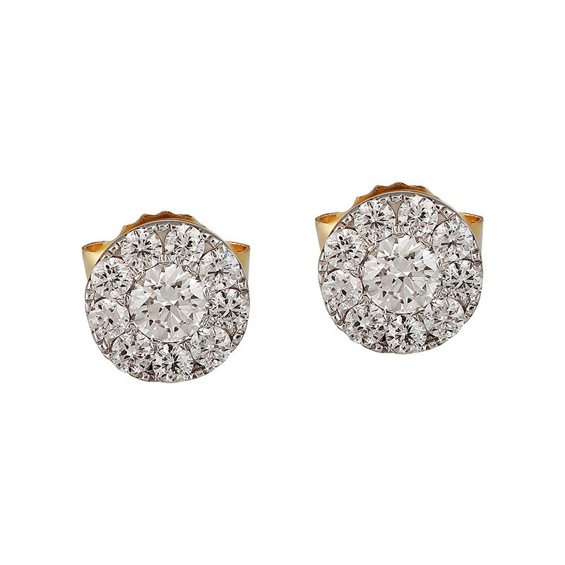 Cercei Blanco's Aur 18k Diamante EF9073-Y