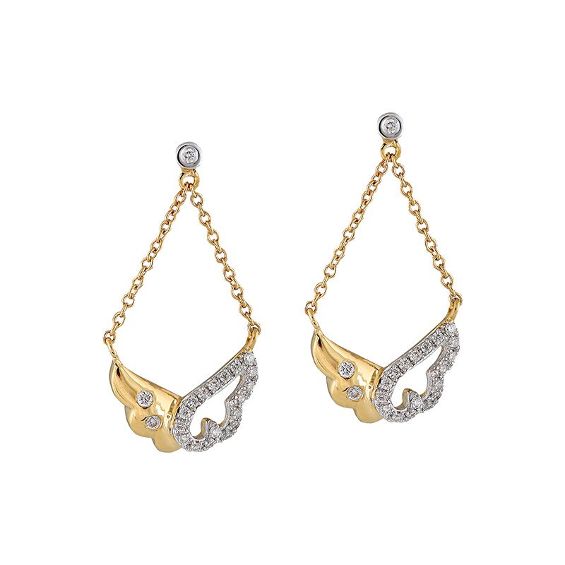 Cercei Blanco's Aur 18k Diamante E24967D-Y