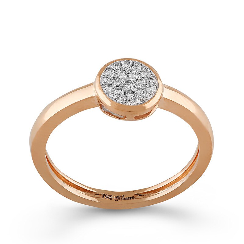 Inel Blanco's Aur 18k Diamante, 52 RF10035-R