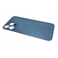 Carcasa telefon, Sticla, Pentru iPhone 13 Pro Max, Albastru