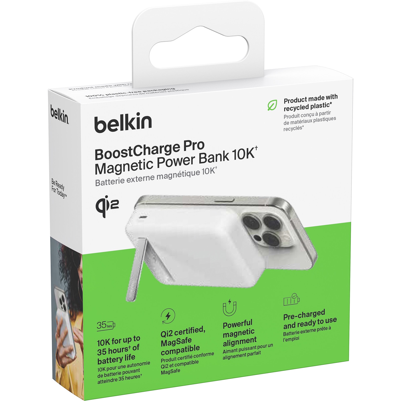 Acumulator extern Belkin BoostCharge PRO 10k compatibil MagSafe