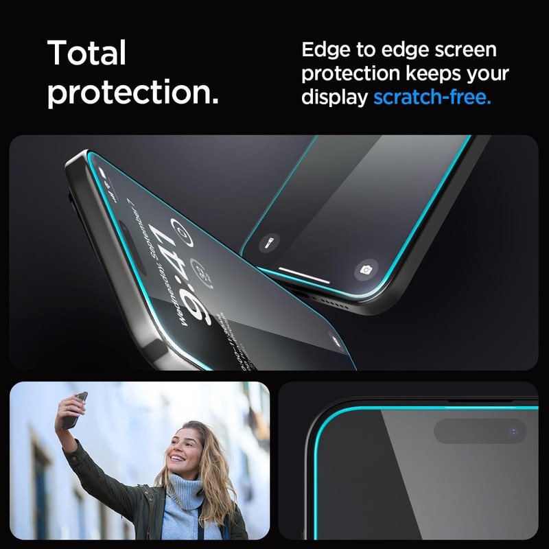 Folie protectie ecran sticla temperata HD, 3D, auto-aliniere, iPhone 14Plus/iPhone 13 Pro Max