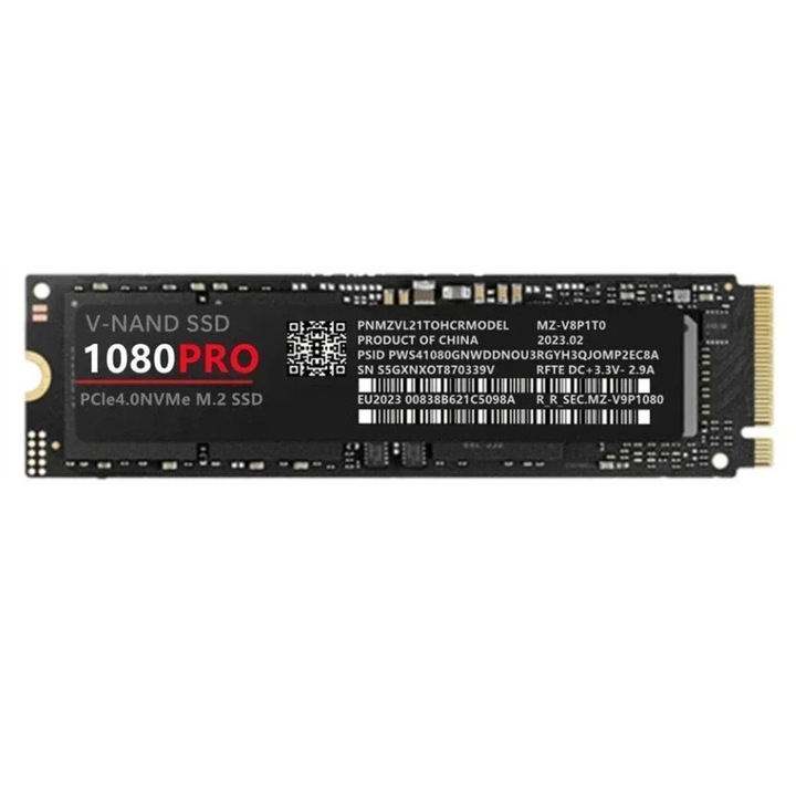 Solid State Drive (SSD) 1080 PRO 1TB, PsAyl®, PCIe Gen 5.0 x4, NVMe, M.2