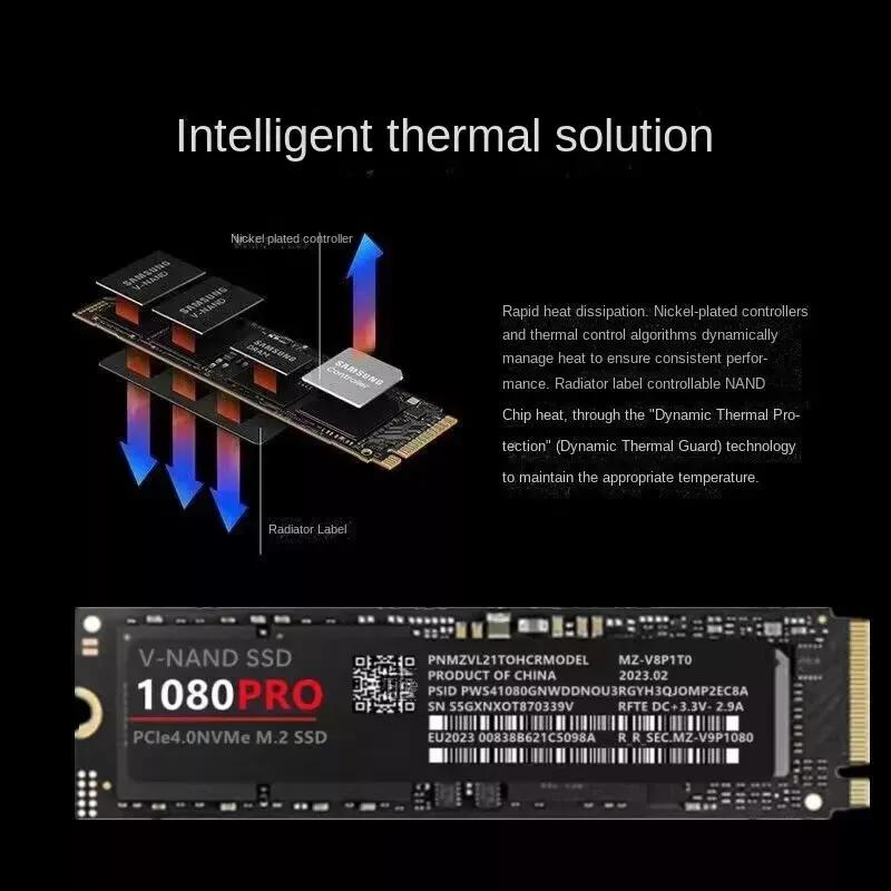 ぴ*ぅ様 1080 PRO 1TB PCIe NVMe M.2 SSD Solid State Drive SSD 1080 PRO 1TB, PCIe Gen 4.0, NVMe, M.2 - eMAG.ro
