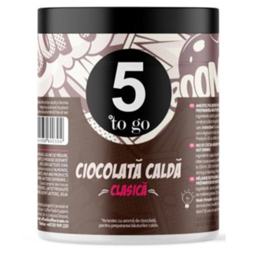 Ciocolata calda clasica, 5 to go, 250 g