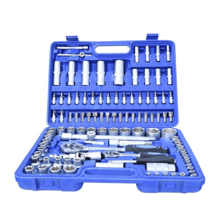 Trusa Profesionala De Chei Tubulare, 108 piese KlaussTech