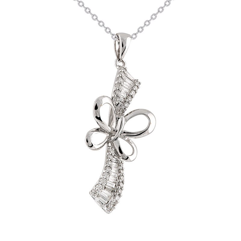 Pandantiv cu Lant Blanco's Aur 18k Diamante P16610