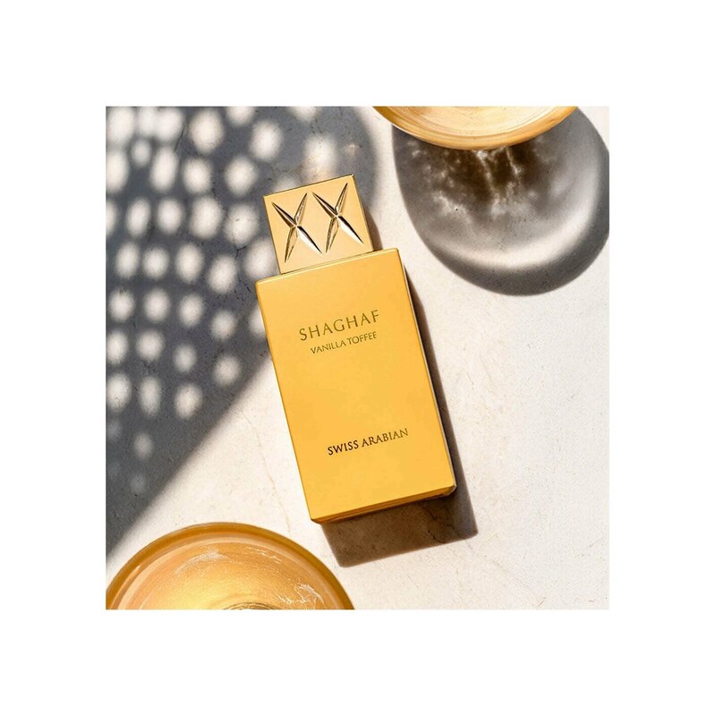 香水(ユニセックス) Swiss Arabian Vanilla Toffee 100ml Apa de parfum, Swiss Arabian SHAGHAF VANILLA TOFFEE, unisex, 75 ml
