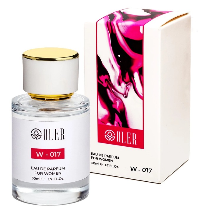 Apa de parfum Oler W017, Orhidee de Catifea, Floral-Fresh, Femei, 50 ml