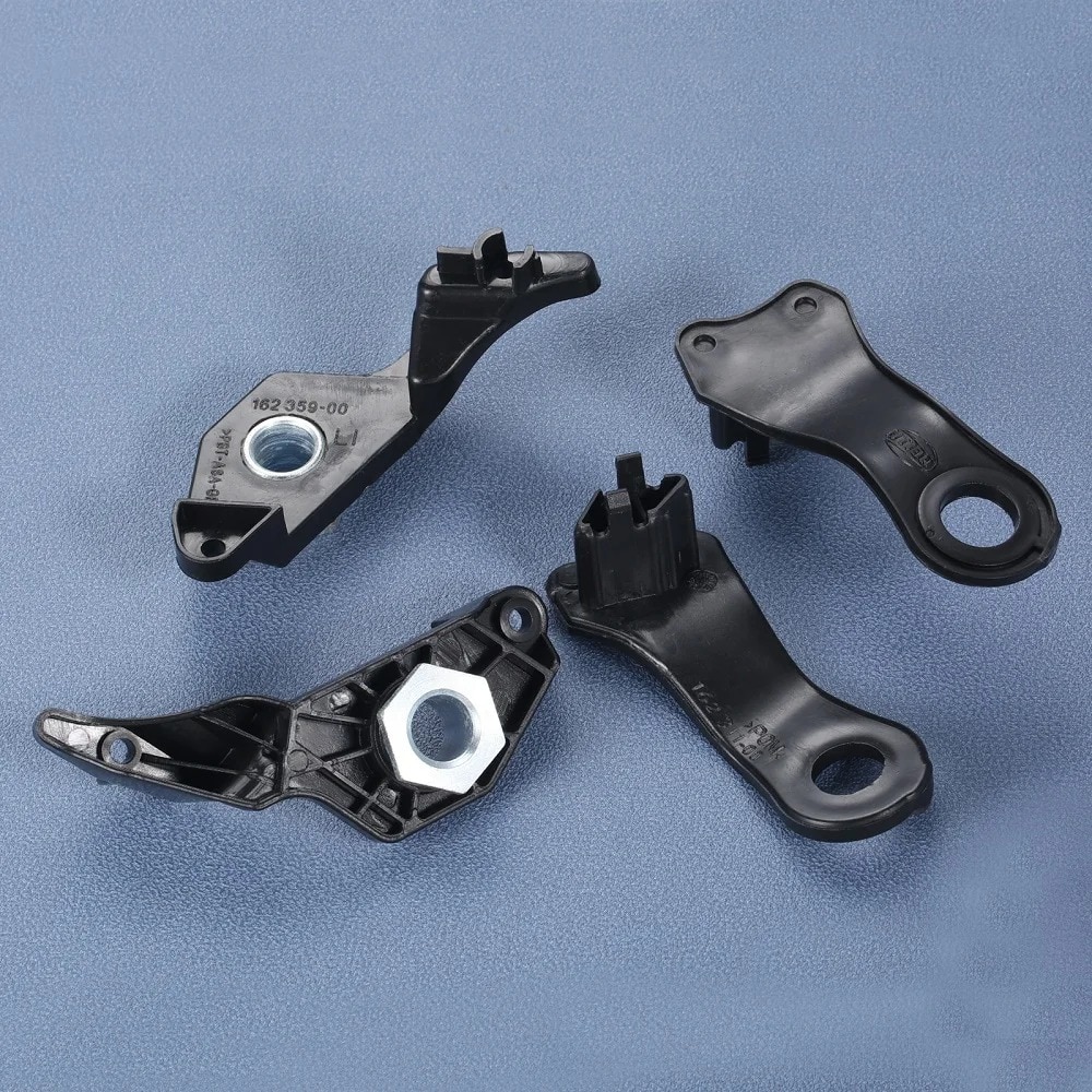 Set Staffe Faro Per BMW E60 E61 – Sinistra (63126949633) E Destra (63126949634) In Plastica, Nero - 3