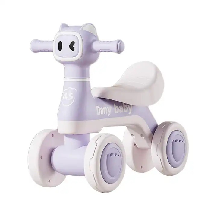 Детски велосипед за баланс Morovan 4 големи колела музика и светлини многоцветен 10-36 месеца