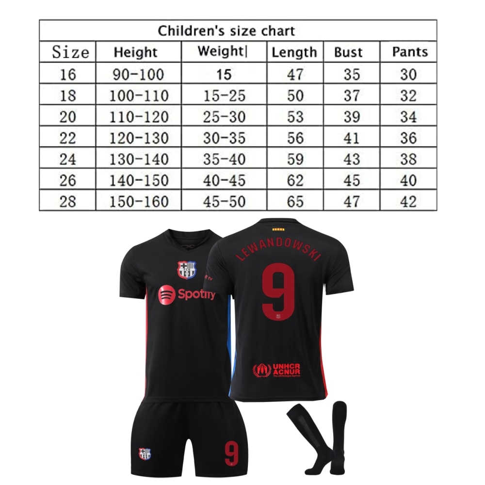 2425 Barcelona Lewandowski Tricouri de Fotbal Set - eMAG.ro