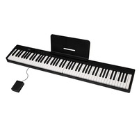 Pian pliabil, 88 clape, 128 tonuri, difuzor stereo, compatibil software MIDI, Bluetooth