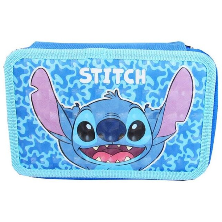 Необорудван моливник 3 ципа Diakakis, лиценз за бод, размери 21x14x7 cm