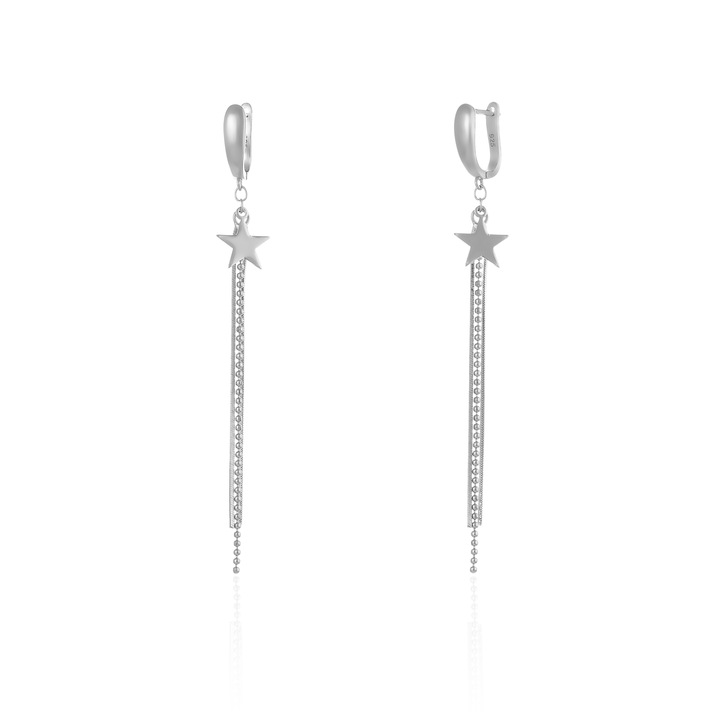 Cercei din argint 925 rodiat