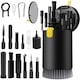 Kit multifunctional 20 in 1 pentru curatarea dispozitivelor electronice, laptop, CHIGOODS, tastatura, telefon, casti, Negru
