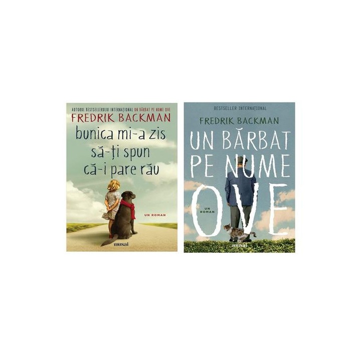 Pachet Bunica mi-a zis sa-ti spun ca-i pare rau si Un barbat pe nume Ove - Fredrik Backman