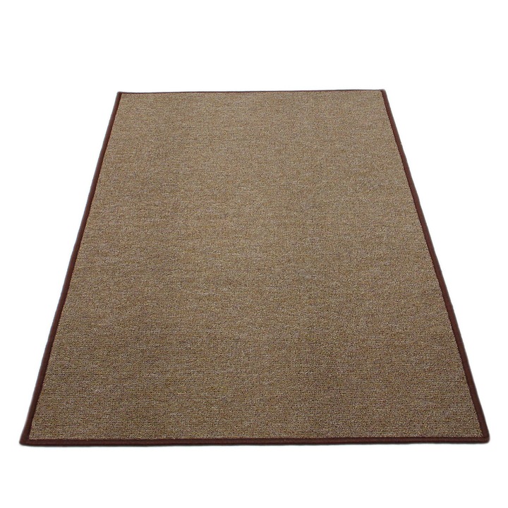 Covor, elSimone, 100 x 300 cm, Maro, Patura, Geros, Durabil, Rezistent, Suport Filt, Izolare Fonica, Antistatic, Estetic, Practic, Usor Intretinut, Living, Hol, Calitate