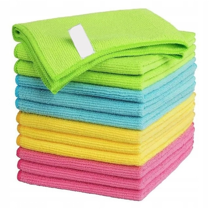 12 lavete, Elsell, lavete moale, carpa de bucatarie, praf, masina, oglinzi, microfibra