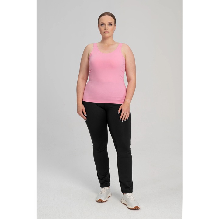 Дамски топ BalticBird, розов, размер XL, материал памук, хипоалергенен