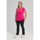 Дамска спортна тениска, BalticBird.store, Памук, Фуксия, 2XL INTL