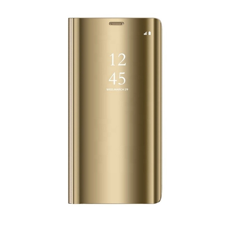 Кейс за Samsung Galaxy A16 4G/ A16 5G clear view златист