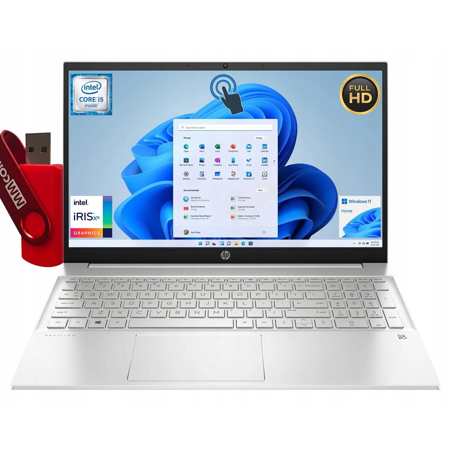 【メモリ32GB / SSD 1TB】 HP Pavilion 15 Laptop HP Pavilion 15, i5-1335U, 32GB RAM, 1TB SSD, 15,6
