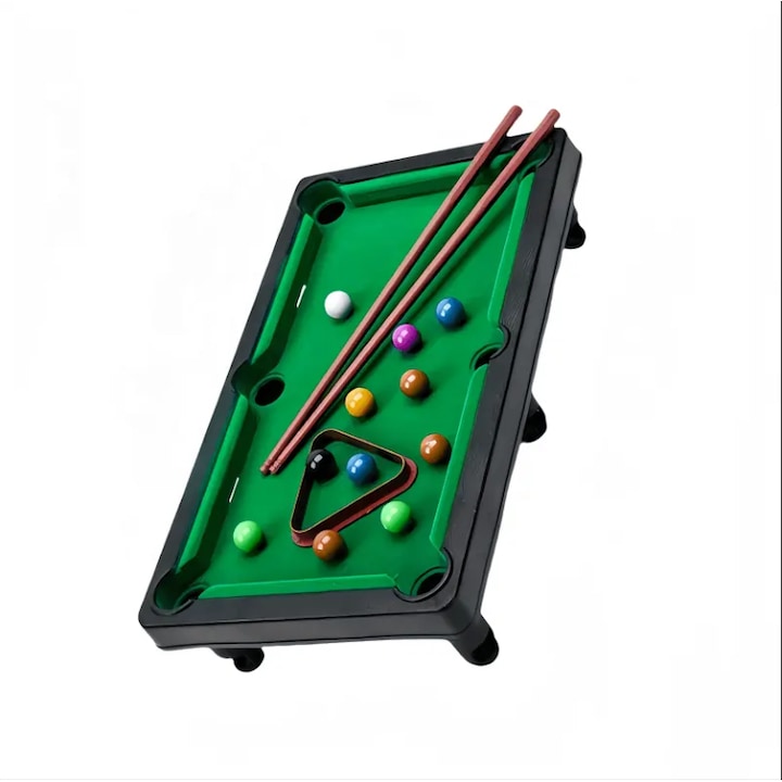 Мини билярдна маса за игра за деца 44,5x24,5x10(cm)