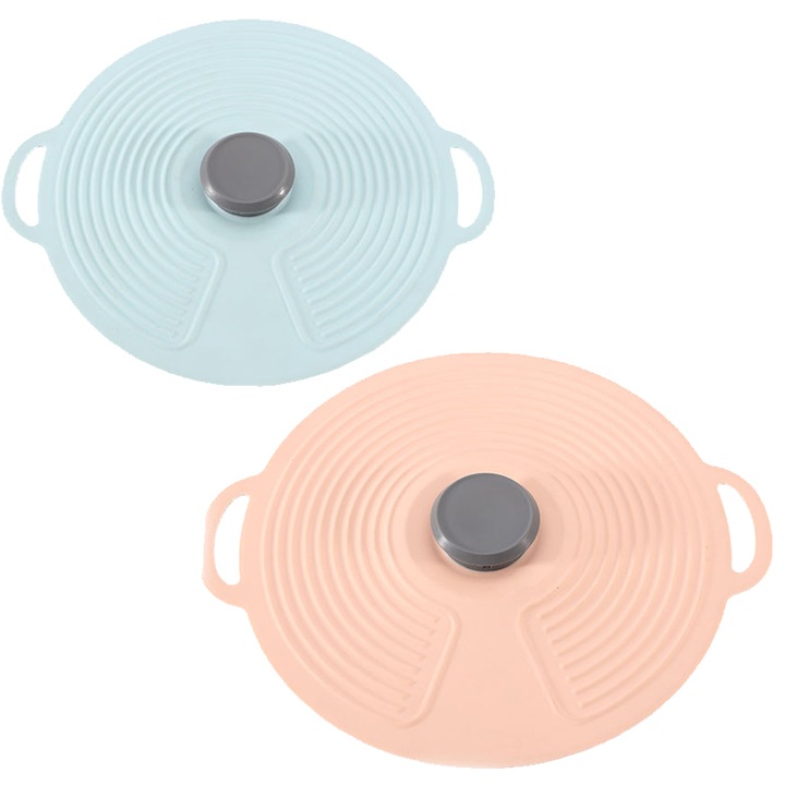 Capace din silicon pentru bol Husa din silicon pentru cuptor cu microunde cu capace rezistente la caldura Se potriveste cupe, boluri, farfurii, oale, tigai, tigaie, plita, cuptor