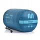 Sac De Dormit Copii, Meteor, 160 cm, Albastru, Tip Mumie MIMPI, Izolatie Termica Optima, Material Moale Micro Poliester, Husa Compresie Inclusa, Fermoar Dublu Cu Protectie, Compact Si Usor, Confortabil Pentru Camping Si Excursii