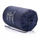 Sac De Dormit, Meteor Freedom, Material Exterior, Poliester 190T, Material Interior, Microfibra De Poliester, Umplutura, 250 G/M² Fibra De Poliester Hollow, Temperatura Extrema, -2, Dimensiuni, 195 cm x 72 cm, Culoare, Granat Si Gri