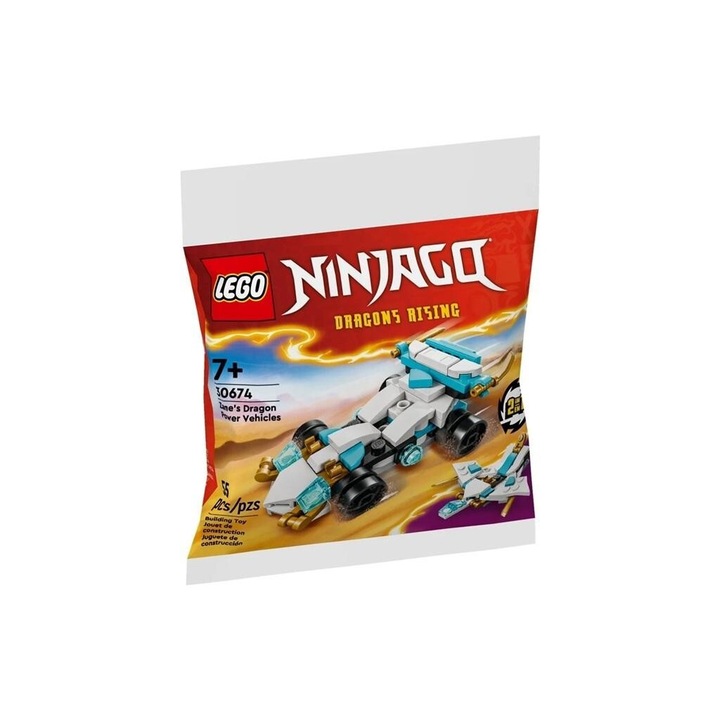 Конструктор LEGO NINJAGO 30674, 2 в 1, 55 части, многоцветен