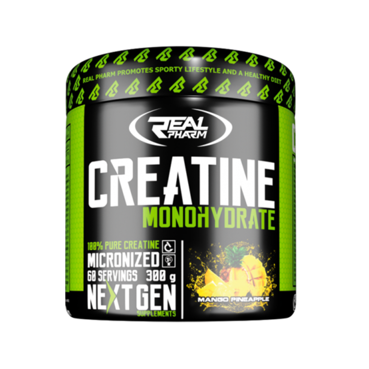 Creatina Real Pharm 300g, aroma grejpfrut, monohidrat creatina