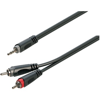 Cablu-Adaptor jack Soundsation SJRR-50BK Cablu-Adaptor jack Soundsation SJRR-50BK
