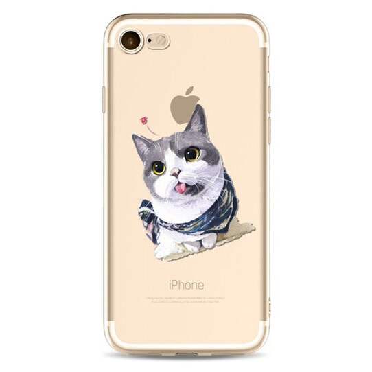 Husa telefon Iphone 7 ofera protectie Ultrasubtire - Cat