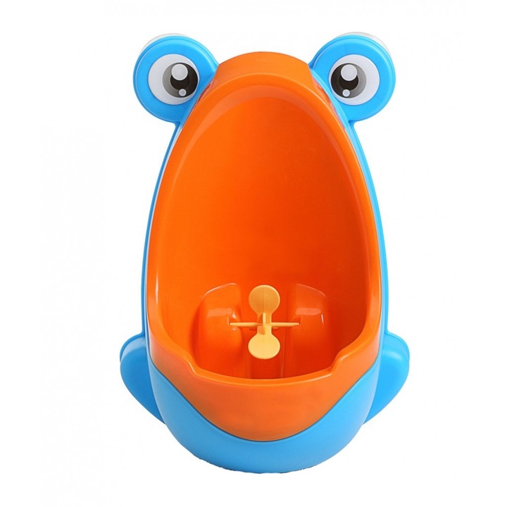 Pisoar baieti Happy Frog Blue/Orange